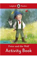 Peter and the Wolf Activity Book - Ladybird Readers Level 4