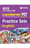 NVS Lecturer PGT Recruit. Exam. Practice Sets English