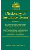 Dictionary of Insurance Terms