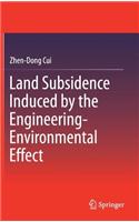 Land Subsidence Induced by the Engineering-Environmental Effect