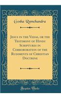 Jesus in the Vedas, or the Testimony of Hindu Scriptures in Corroboration of the Rudiments of Christian Doctrine (Classic Reprint)