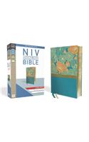 NIV, Thinline Bible, Large Print, Imitation Leather, Blue, Red Letter Edition