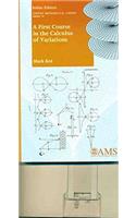 A First Course In The Calculus Of Variations (AMS)