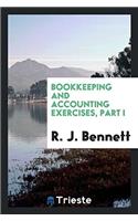 Bookkeeping and Accounting Exercises, Part I