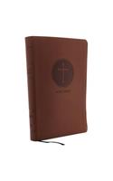 KJV, Reference Bible, Giant Print, Imitation Leather, Brown, Red Letter Edition