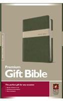 NLT Premium Gift Bible, Evergreen/Stone