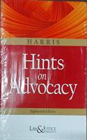 HINTS ON ADVOCACY