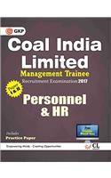 Coal India Limited Management Trainee Personnel & HR 2017