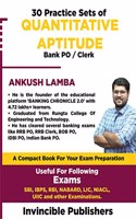 30 Practice Sets Of Quantitative Aptitude Bank PO/Clerk By Ankush Lamba-BANKING CHRONICLE