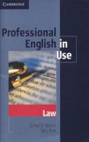 Professional English In Use Law