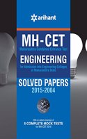 MH-CET Engineering Solved Papers 2015-2004 with 5 Complete Mock Tests