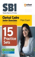 Arihant SBI Clerical Cadre Junior Associates (Customer Support & Sales) 15 Practice Sets Main Exam For 2024