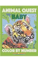 BABY ANIMAL QUEST Color by Number