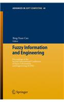 Fuzzy Information and Engineering