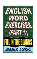 English Word Exercises (Part 1)