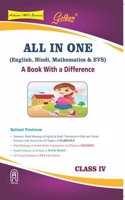 Golden All in One for Class 4 (English, Hindi, Mathematics & EVS) (For 2021 Exams)