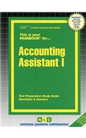 Accounting Assistant I