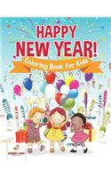 Happy New Year! Coloring Book for Kids