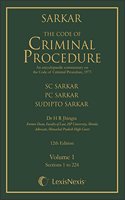 The Code of Criminal Procedure - An Encyclopaedic Commentary on the Code of Criminal Procedure, 1973 (Set of 2 Volumes)