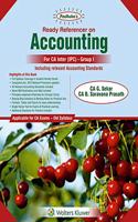 Padhuka's Ready Referencer On Accounting (IPC - Old Syllabus): For CA Inter/IPCC Old Syllabus - for May 2019 Exams