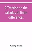 treatise on the calculus of finite differences