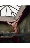 Iconic Male Nude sir Michael Huhn creative Blank journal