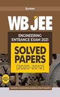 WB JEE Engineering Solved Paper 2021 (Old Edition)