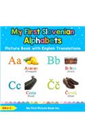 My First Slovenian Alphabets Picture Book with English Translations