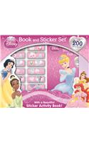 Disney Princess 200 Sticker Book Box