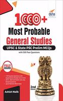 1000+ Most Probable General Studies UPSC & State PSC Prelim MCQs with 500 Past Questions 2nd Edition