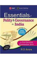 Essentials of Polity & Governance in India Civil Services Examination 2018