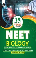 Physics Wallah NEET 35 Years Biology - Previous Years Solved Papers (Chapter & Topic-Wise with Solutions) (2022-1988) (NEET PYQs)