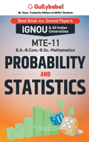 MTE-11 Probability and Statistics