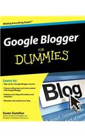 Google Blogger for Dummies