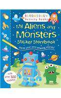 My Aliens and Monsters Sticker Storybook