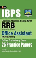 IBPS RRB-CWE Office Assistant (Multipurpose) Preliminary - 25 Practice Papers