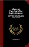 Complete Etymology of the English Languages