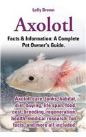 Axolotl. Axolotl Care, Tanks, Habitat, Diet, Buying, Life Span, Food, Cost, Breeding, Regeneration, Health, Medical Research, Fun Facts, and More All