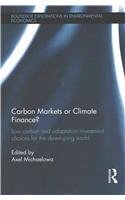 Carbon Markets or Climate Finance