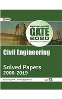 GATE 2020 : Civil Engineering - Solved Papers 2000-2019