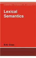 Lexical Semantics