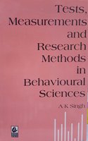 Tests, Measurements and Research Methods in Behavioural Sciences