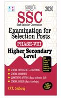 SSC (Staff Selection Commission) Examination for Selection Posts Phase VIII 8 Higher Secondary Level Exam Books