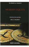 Hanbury & Martin : Modern Equity, 19/Ed