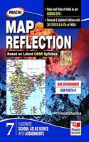 Prachi Map Reflection For Class 7 (Revised Edition 2019)