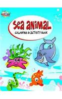 Sea Animal Colouring & Activity Book