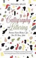 Calligraphy and Lettering Illustration Practice Workbook and sheets for young Adults