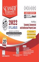 Economic, Commercial and intellectual Property Laws (Paper 6 | CS Executive | Gr. II) Scanner - Including questions and solutions | 2022 Syllabus | Applicable for June 2024 Exam | Green Edition