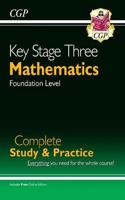 KS3 Maths Complete Revision & Practice – Foundation (includes Online Edition, Videos & Quizzes)