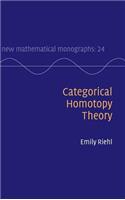 Categorical Homotopy Theory